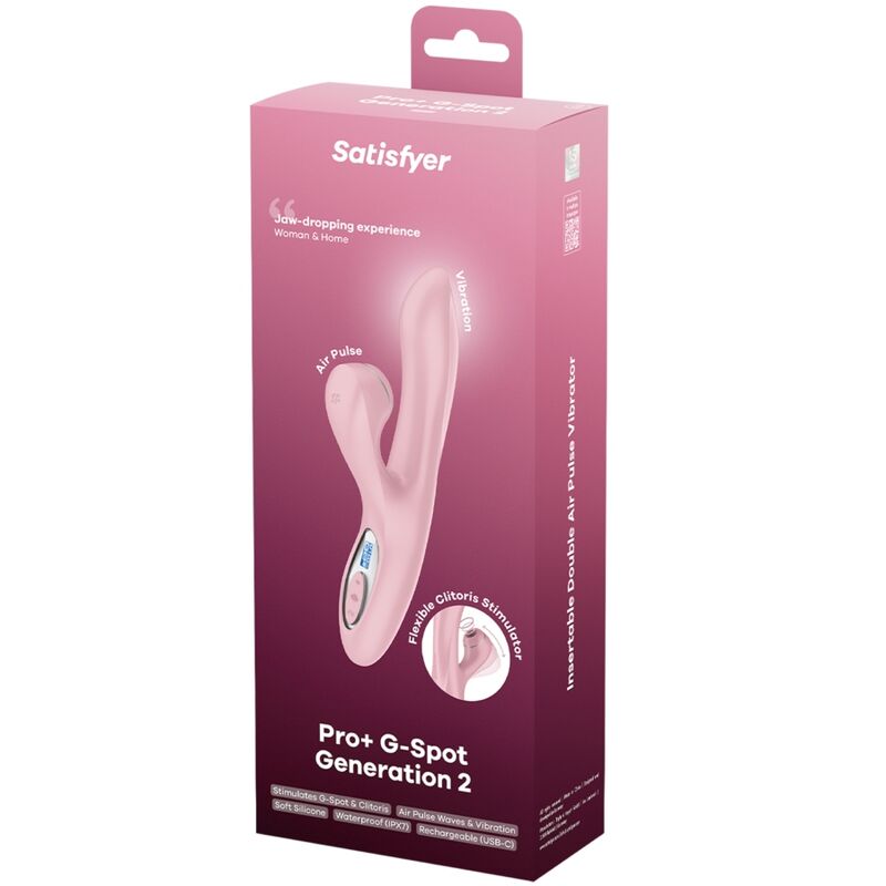 SATISFYER - PRO G-SPOT LAPIN ÉDITION 2020 SATISFYER AIR PULSE