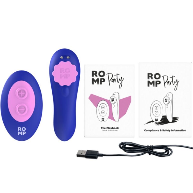 ROMP - Culotte vibrante magnétique en silicone avec télécommande ROMP