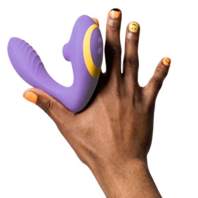 ROMP - REVERB STIMULATEUR DE POINT G ET APPAREIL DE SUCCION CLITORIALE REVERB VIOLETTE ROMP