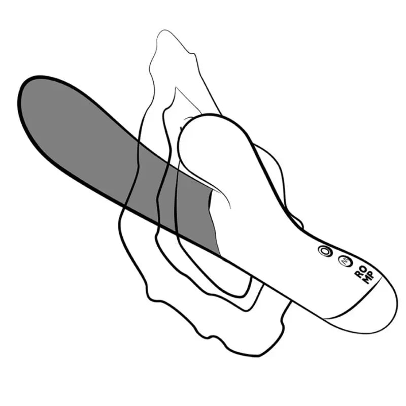 ROMP - PULSE VIBRATEUR DOUBLE POINT G RABBIT BLEU ÉLECTRIQUE ROMP
