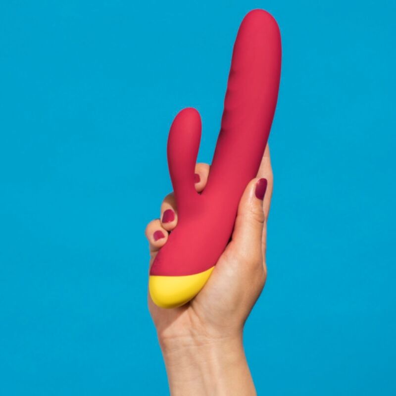 ROMP - JAZZ VIBRATEUR LAPIN RECHARGEABLE ROUGE ROMP