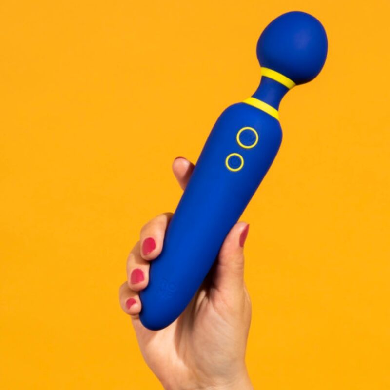 ROMP - FLIP BAGUETTE VIBRANTE SILENCIEUSE 10 MODES BLEUE ROMP