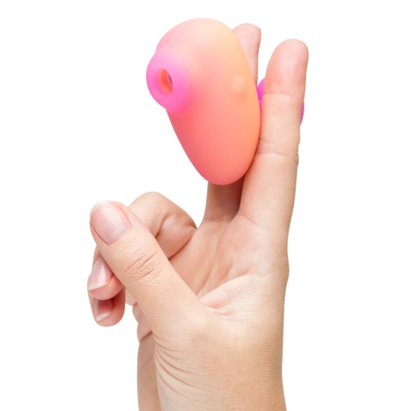 ROMP - KISS VIBRATEUR À DOIGTS RECHARGEABLE À SUCCION CLITORIALE ROMP