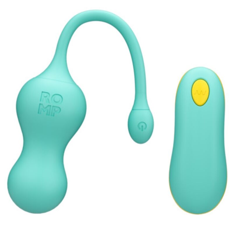 ROMP - CELLO VIBRANT MULTIFONCTION CELLO TURQUOISE AVEC TÉLÉCOMMANDE ROMP