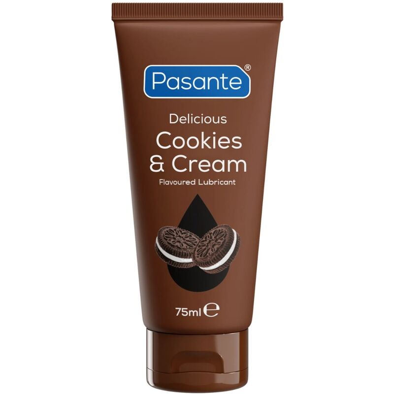 PASANTE - LUBRIFIANT À BASE D'EAU, GOÛT COOKIES & CRÈME 75 ML PASANTE