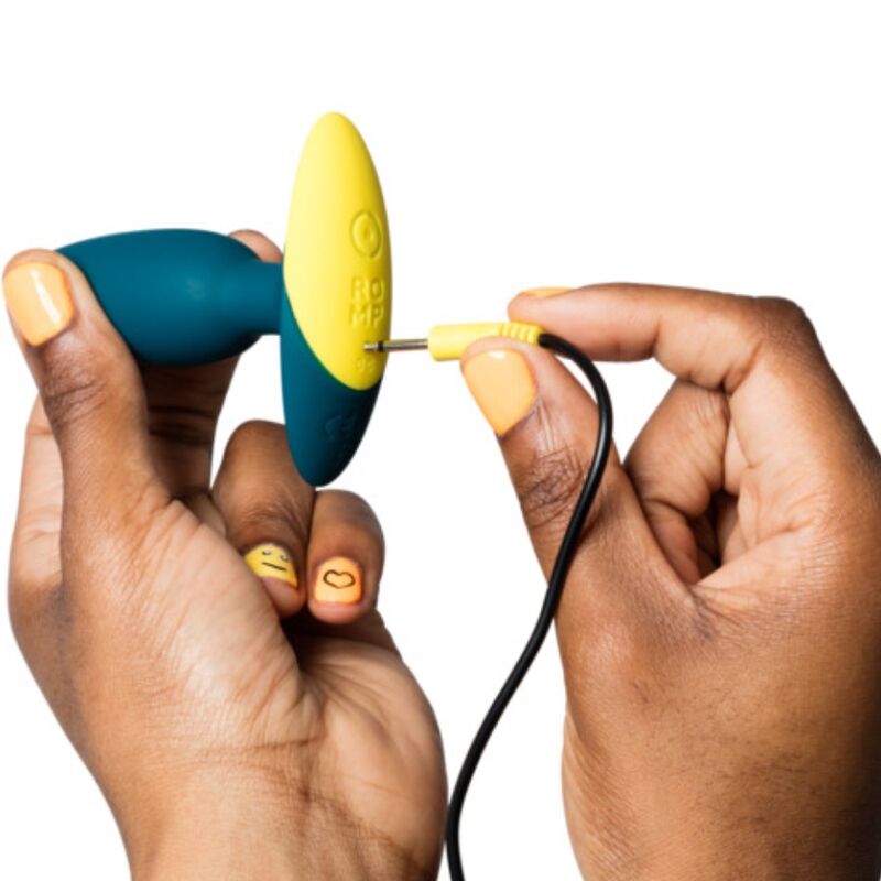 ROMP - BASS VIBRATEUR ANAL À PLUG BASSE 10 CM VERT ROMP