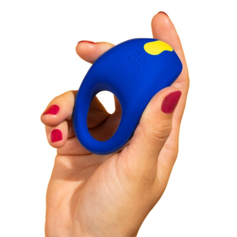 ROMP - JUKE ANNEAU PÉNIS EN SILICONE AVEC VIBRATEUR DE STIMULATION CLITORIALE ROMP