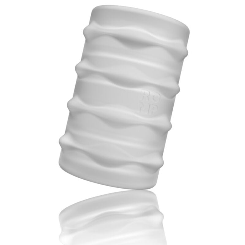 ROMP - MOSH MASTURBATEUR MÂLE TRANSPARENT AVEC GAINE RÉVERSIBLE DE 6 CM ROMP