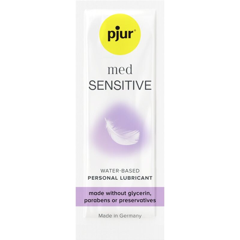 PJUR - MED LUBRIFIANT BASE EAU SENSITIVE GLIDE 2 ML PJUR