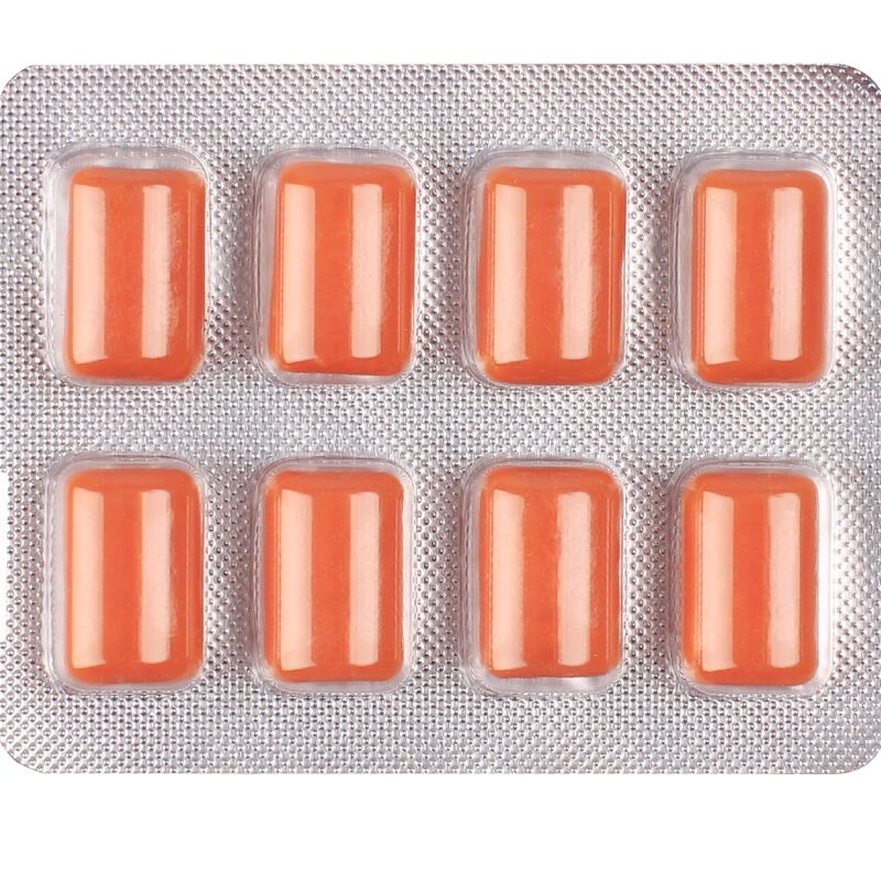 WUG Multivit - Le chewing-gum fonctionnel qui renforce vos défenses immunitaires au quotidien. Plaquette de 8 unités WUG GUM