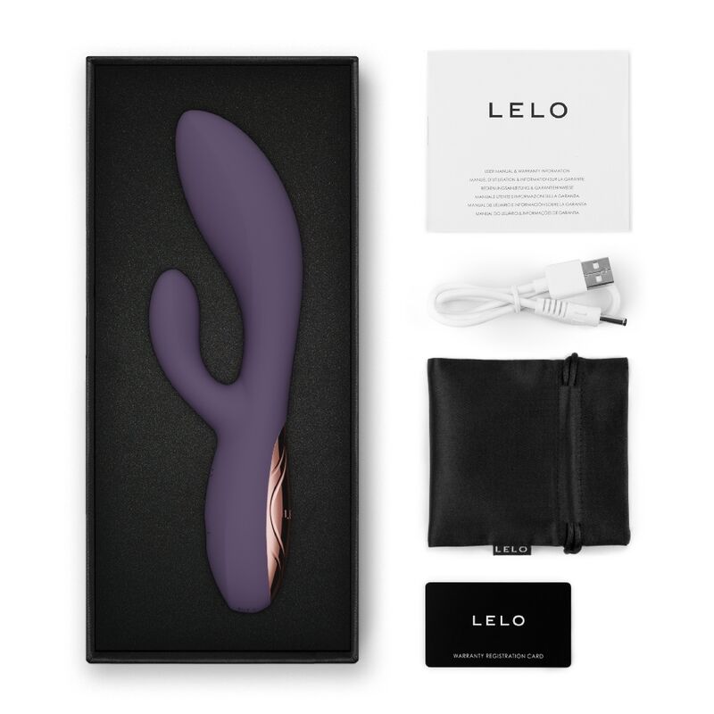 LELO - INA THRUST RABBIT VIBRATEUR À POUSSÉE VIOLET LELO