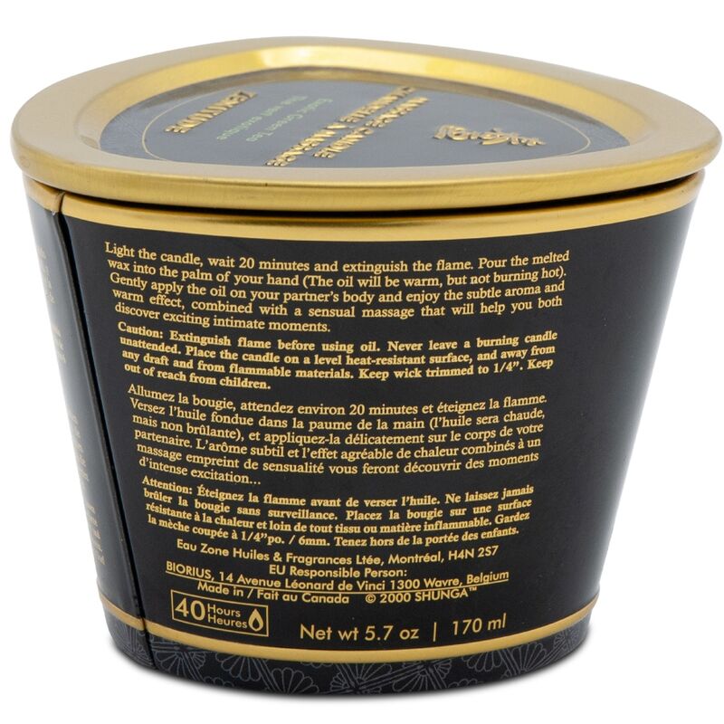 SHUNGA - BOUGIE DE MASSAGE LAVANDE 170 ML SHUNGA CANDLES