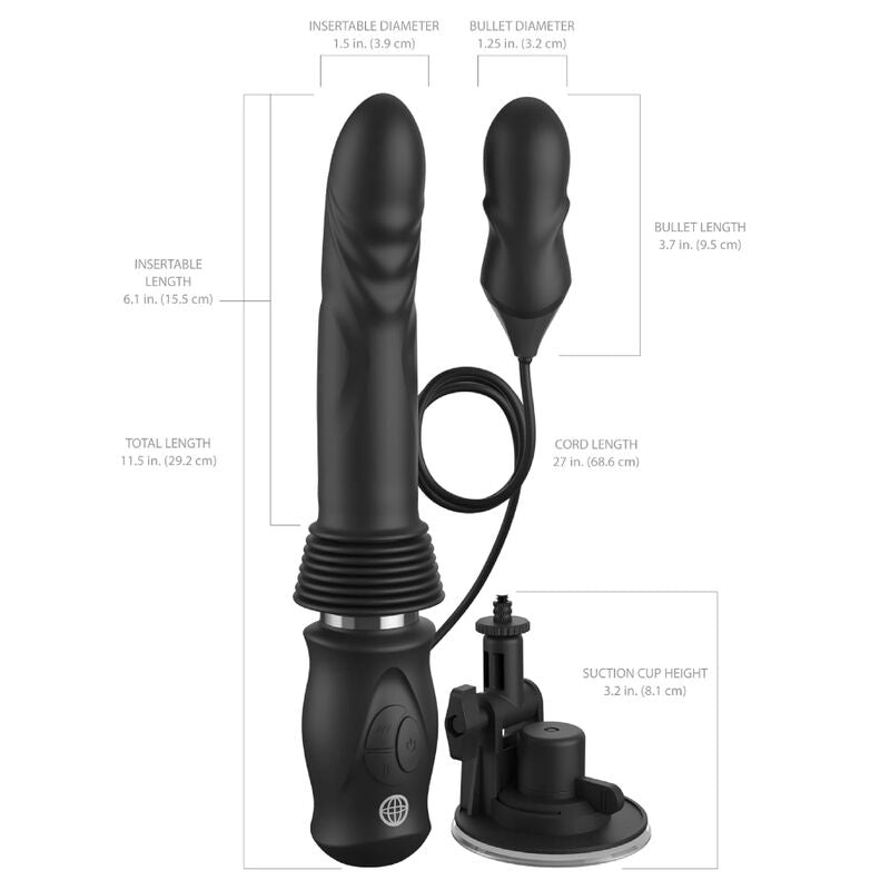 FETISH FANTASY SERIES - PROPULSEUR ULTIME EN SILICONE FETISH FANTASY SERIES