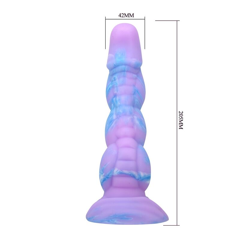 POWER MONSTERS - ALIEN FANTASY GODEMICHET EN SILICONE 20,5 CM Ø 4,8 CM POWER MONSTERS