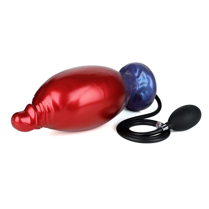 POWER MONSTERS - SHADOW BEHEMOTH GONFLABLE BICOLOR EN SILICONE FANTASY 22 CM Ø 5 CM POWER MONSTERS