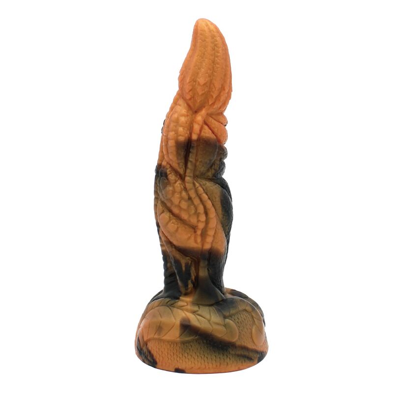 POWER MONSTERS - TYRANNOSAURE BICOLORE FANTASY GODEMICHET EN SILICONE 20,5 CM Ø 5 CM POWER MONSTERS