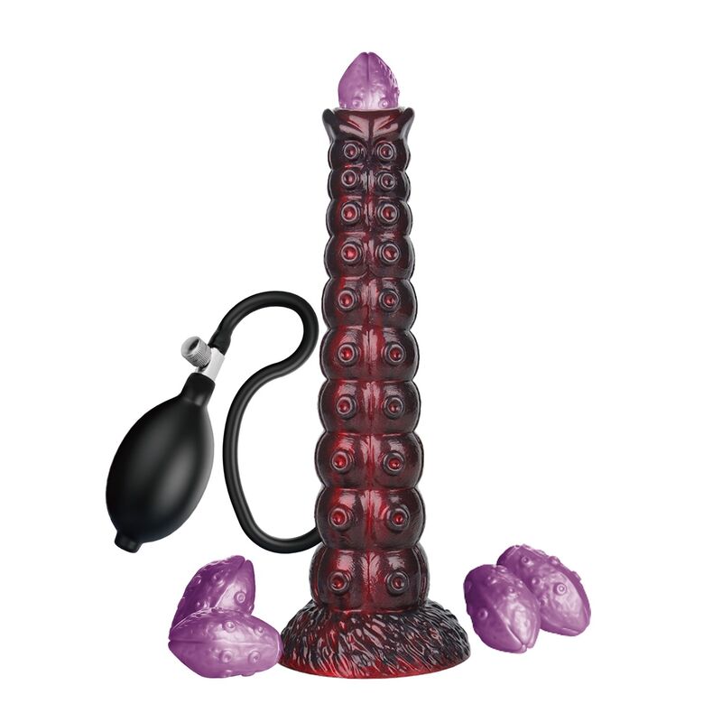 POWER MONSTERS - VOIDCLAW BRUTE GONFLABLE EN SILICONE BICOLOR 29 CM Ø 5,7 CM POWER MONSTERS
