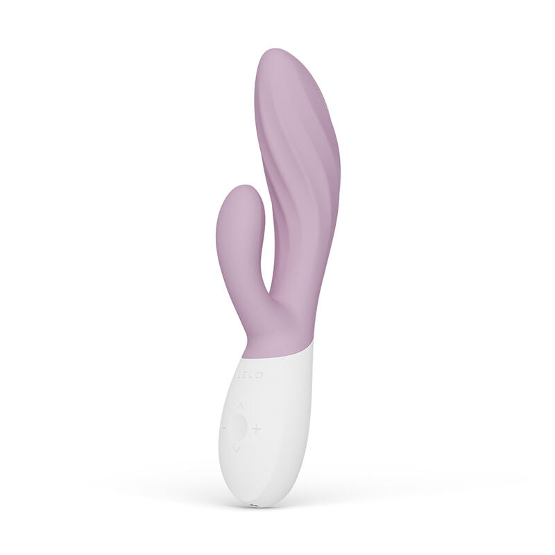 LELO - INA TWIST DOUBLE VIBRATEUR LAPIN POUR LE POINT G ET LE CLITORIS ROSE LELO
