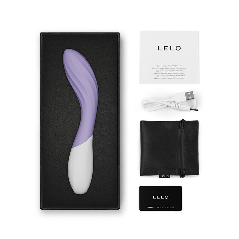 LELO - MONA TWIST VIBRATEUR POINT G RECHARGEABLE CONTRÔLÉ PAR APPLICATION LAVANDE LELO