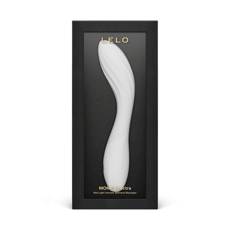 LELO - MONA SPECTRA MASSEUR INTIME À LUMIÈRE ROUGE RECHARGEABLE CONTRÔLÉ PAR APPLICATION LELO