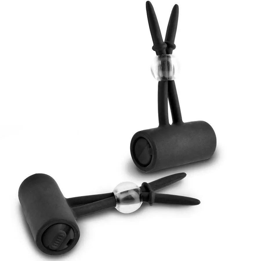 FETISH FANTASY ÉDITION LIMITÉE - SUÇON DE TÉTONS VIBRANT EN SILICONE FETISH FANTASY SERIES