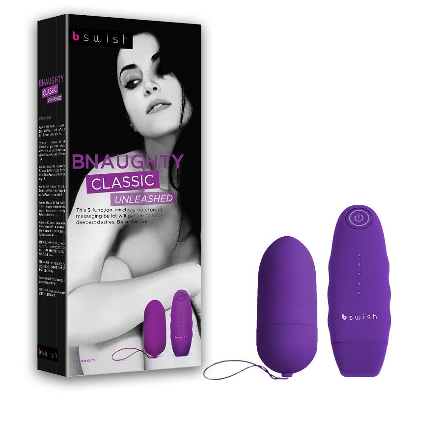 B SWISH - TÉLÉCOMMANDE BNAUGHTY UNLEASHED CLASSIC LILAS B SWISH