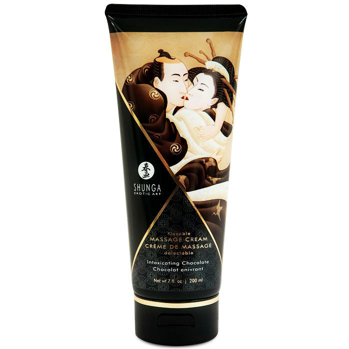 SHUNGA - CRÈME DE MASSAGE AU CHOCOLAT 200 ML SHUNGA MASSAGE CREAM