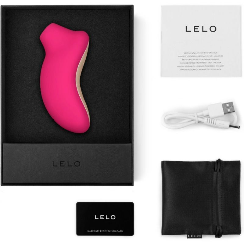 LELO - STIMULATEUR CLITORIS SONA COULEUR CERISE LELO