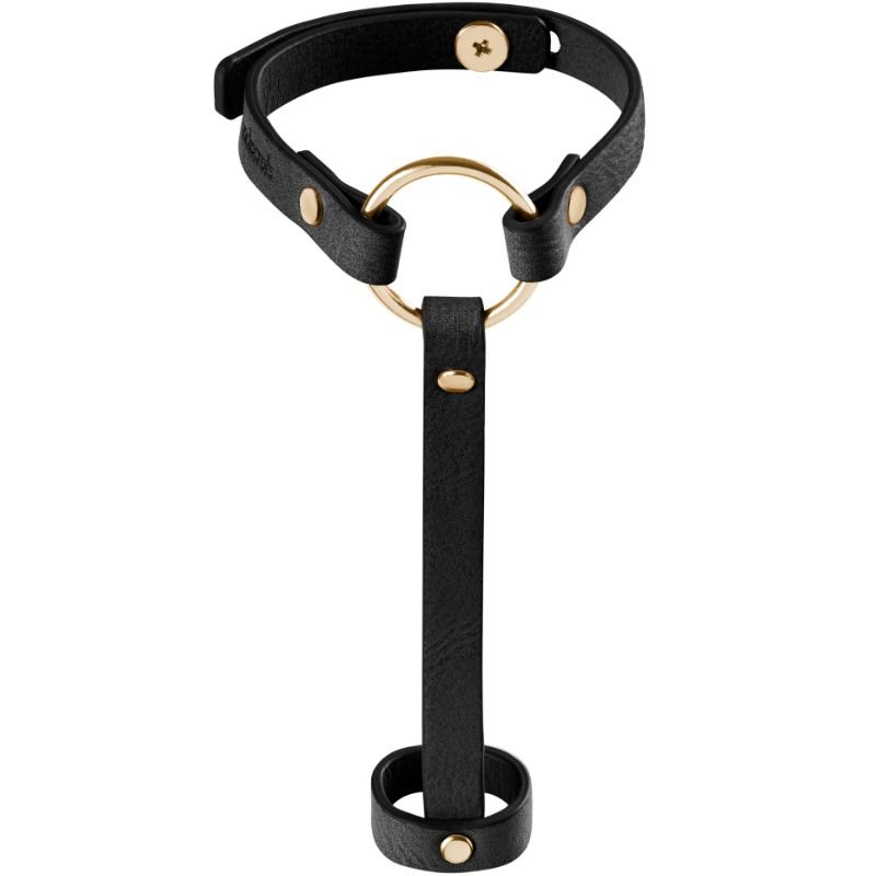 BIJOUX - INDISCRETS BRACELET / HARNAIS MAZE NOIR BIJOUX MAZE