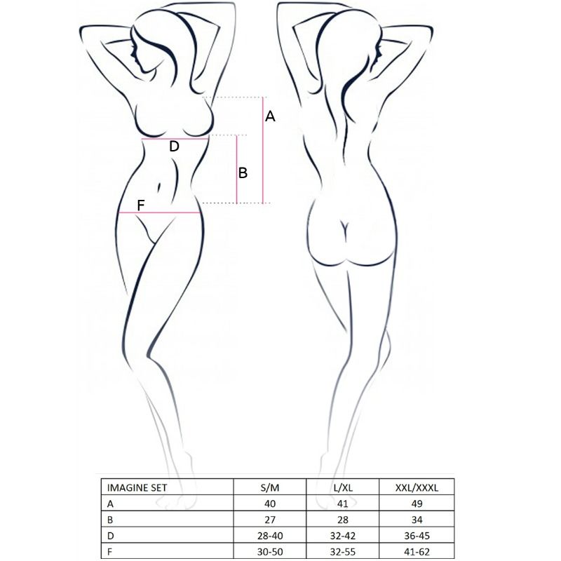 PASSION - ENSEMBLE FEMME IMAGINE TAILLE L/XL PASSION WOMAN SETS