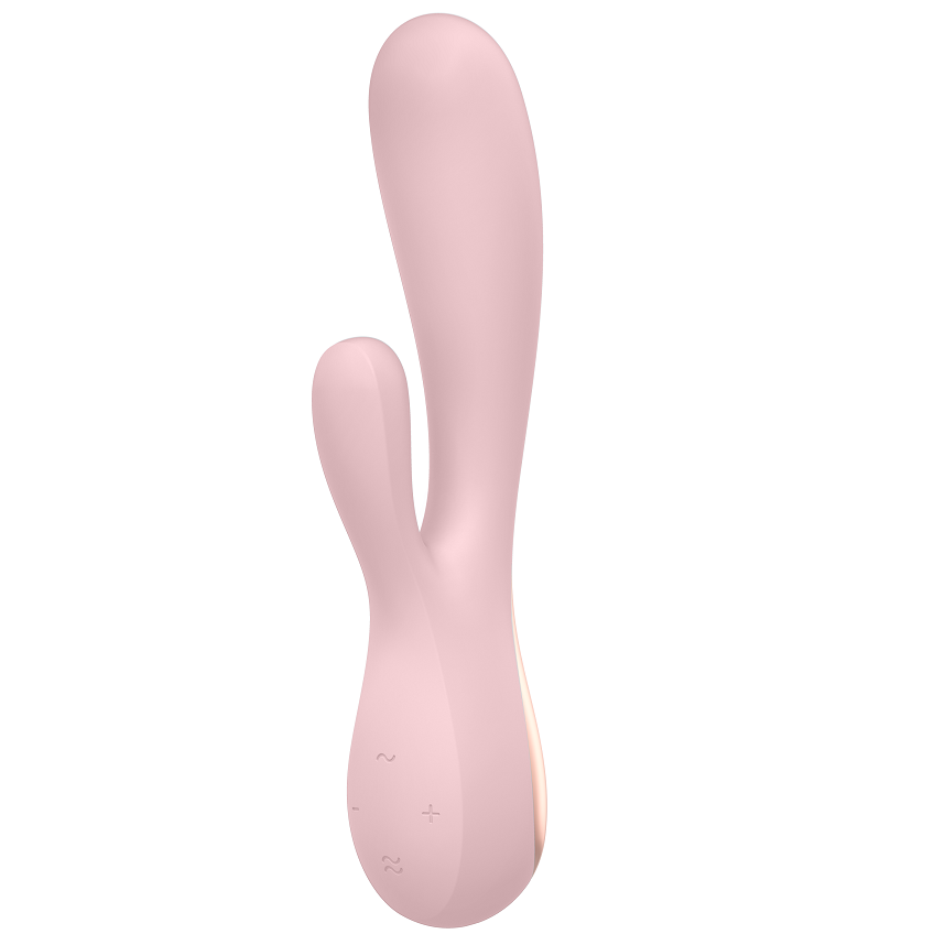 SATISFYER - MONO FLEX ROSE AVEC APPLICATION SATISFYER CONNECT