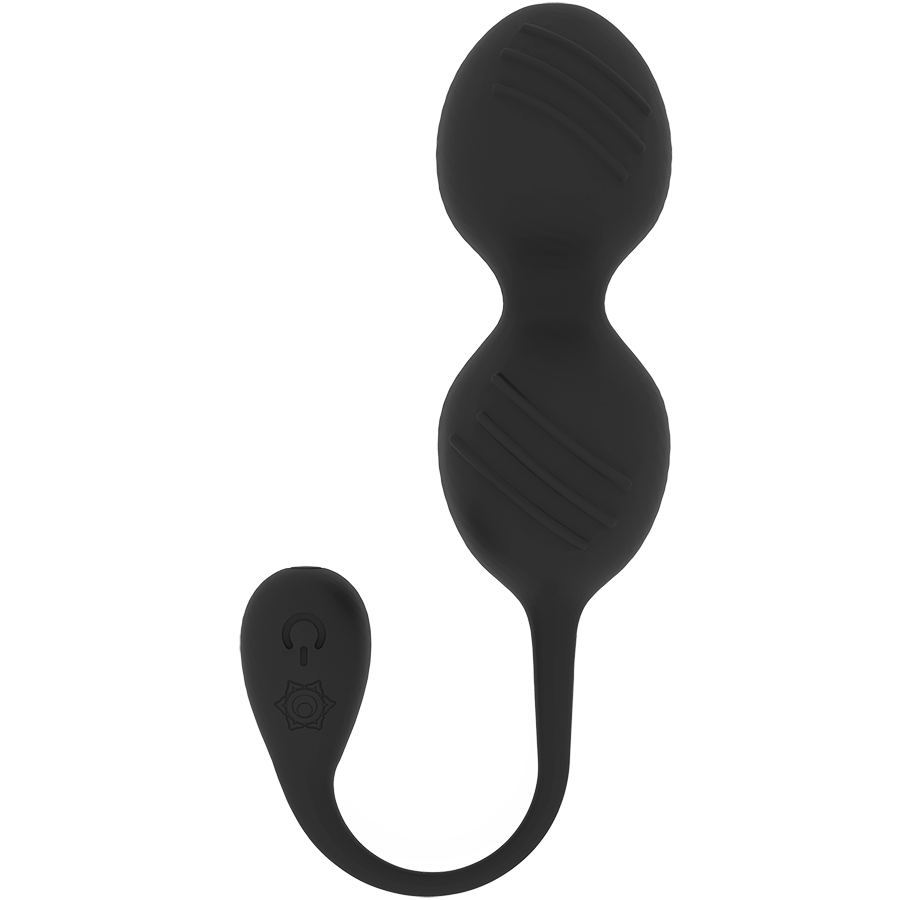 RITHUAL - BALLES DE KEGEL VIBRANTES RECHARGEABLES NISHA NOIRES RITHUAL