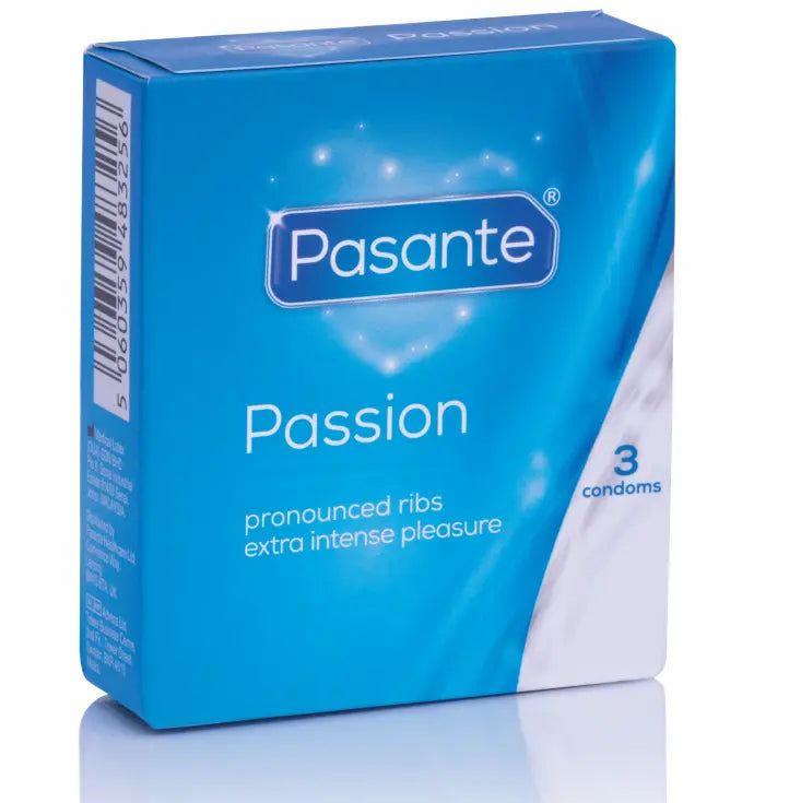 PASANTE - LES PRÉSERVATIFS POINTS MS PLACER 3 UNITÉS PASANTE