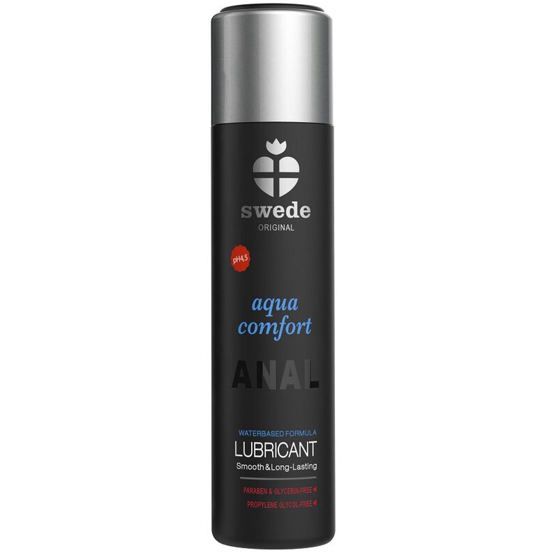 SWEDE - AQUA COMFORT ANAL LUBRIFIANT A BASE D''EAU 60 ML SWEDE