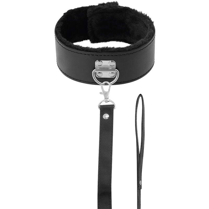 DARKNESS - COLLIER DOUBLÉ AVEC CHAÎNE EN TITANE DARKNESS BONDAGE