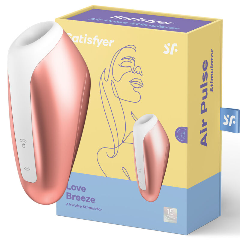 SATISFYER - LOVE SUCCIONADOR BREEZE CUIVRE SATISFYER AIR PULSE