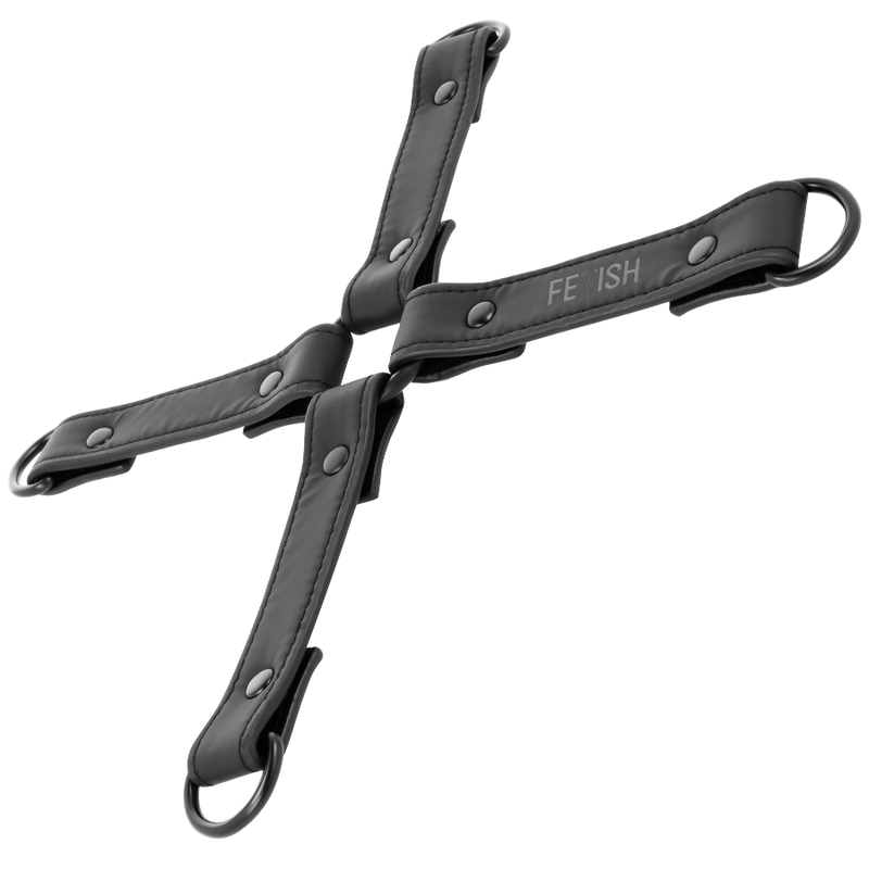 FETISH SUBMISSIVE - UNION DE MENOTTES EN CUIR VÉGAN FETISH SUBMISSIVE BONDAGE