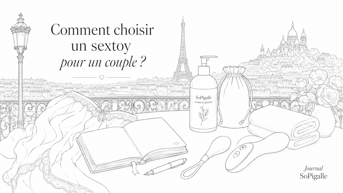Comment choisir un sextoy pour couple, illustration parisienne SoPigalle