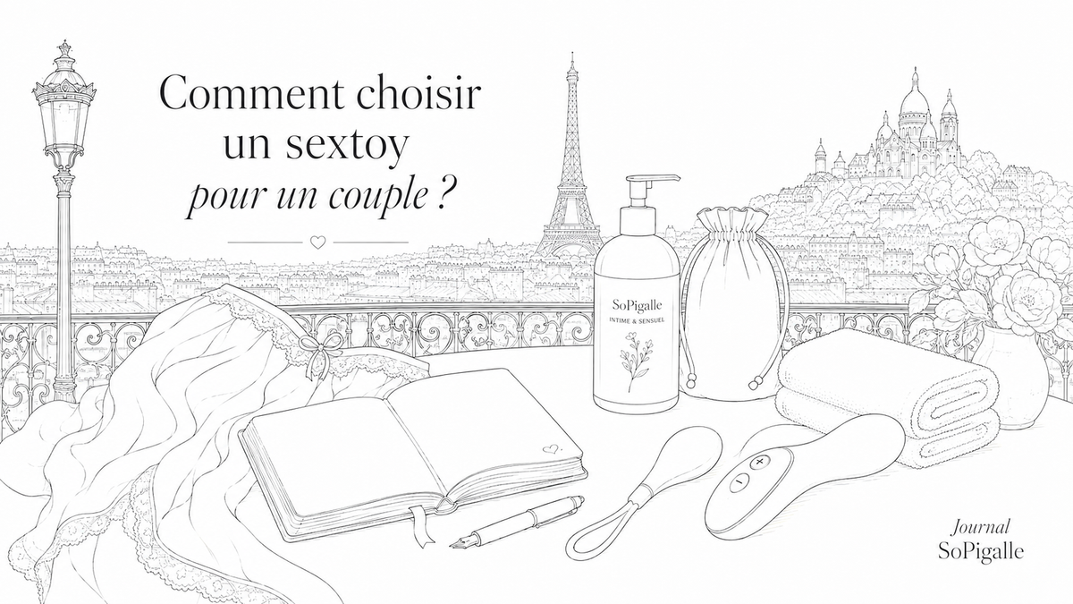 Comment choisir un sextoy pour couple, illustration parisienne SoPigalle