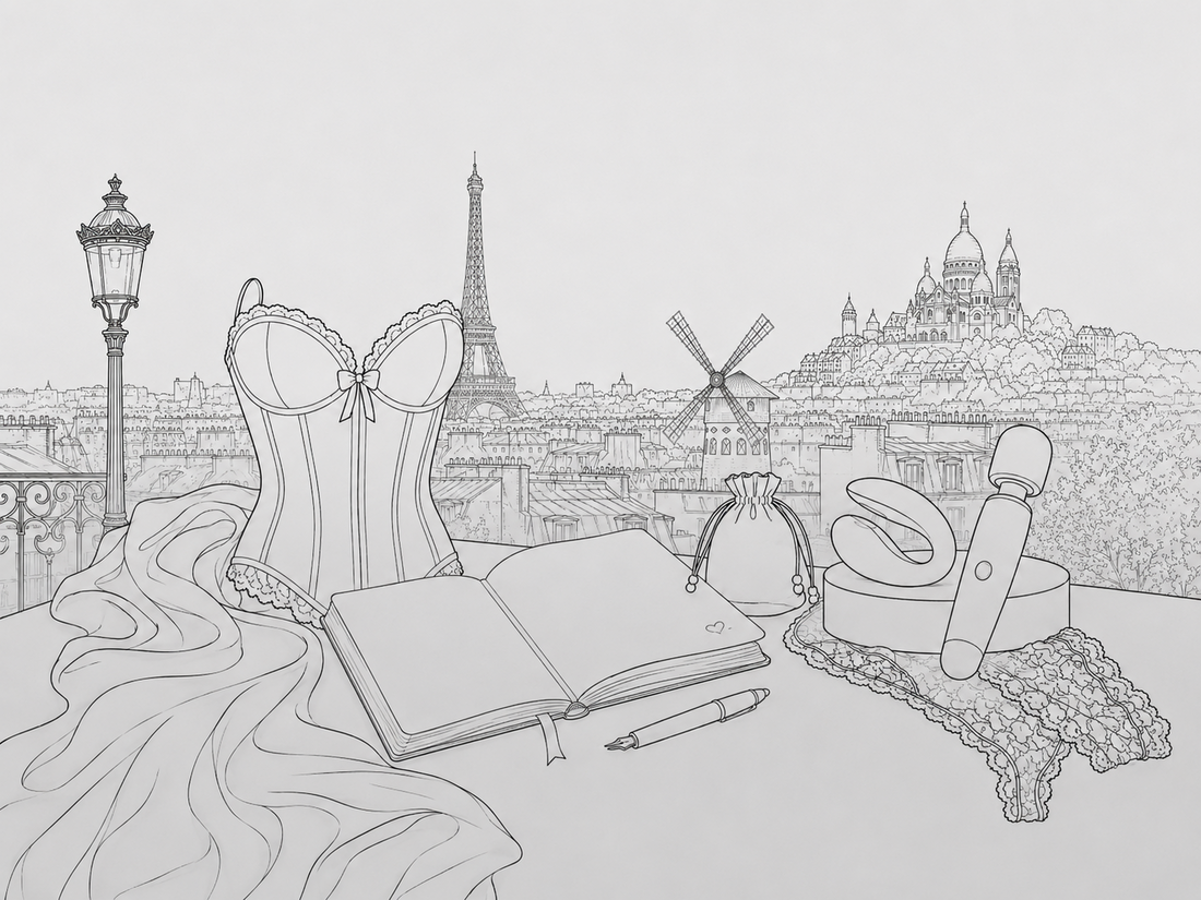 Sexualité positive et désir : univers SoPigalle à Paris en noir et blanc