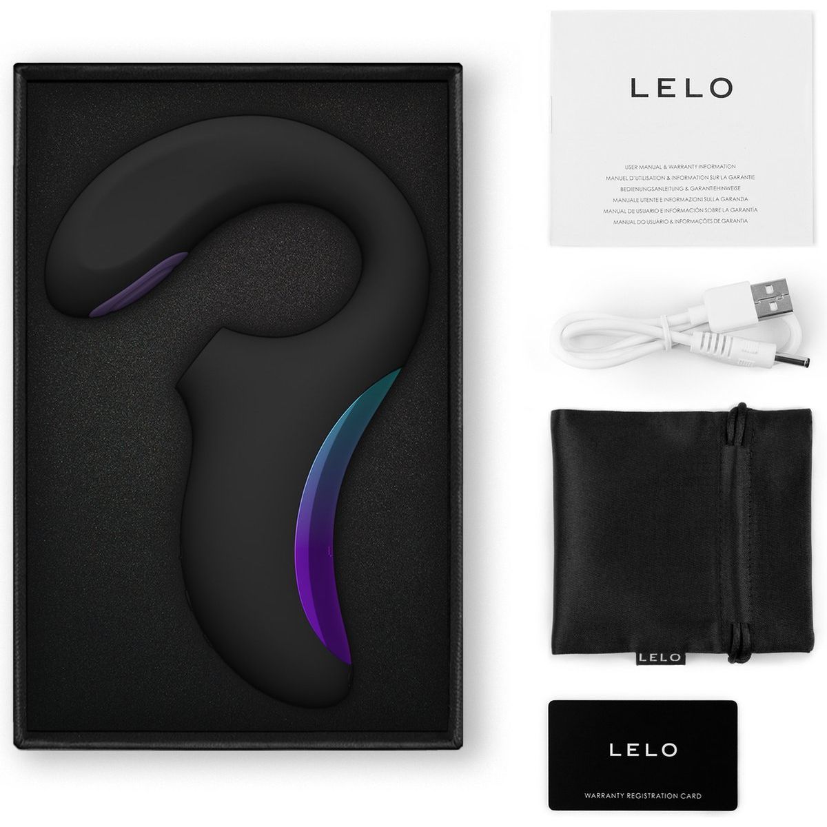 LELO ENIGMA Double Sonic noir