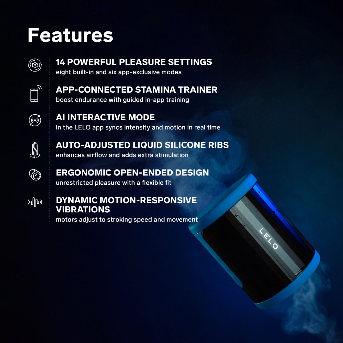 LELO F2S bleu