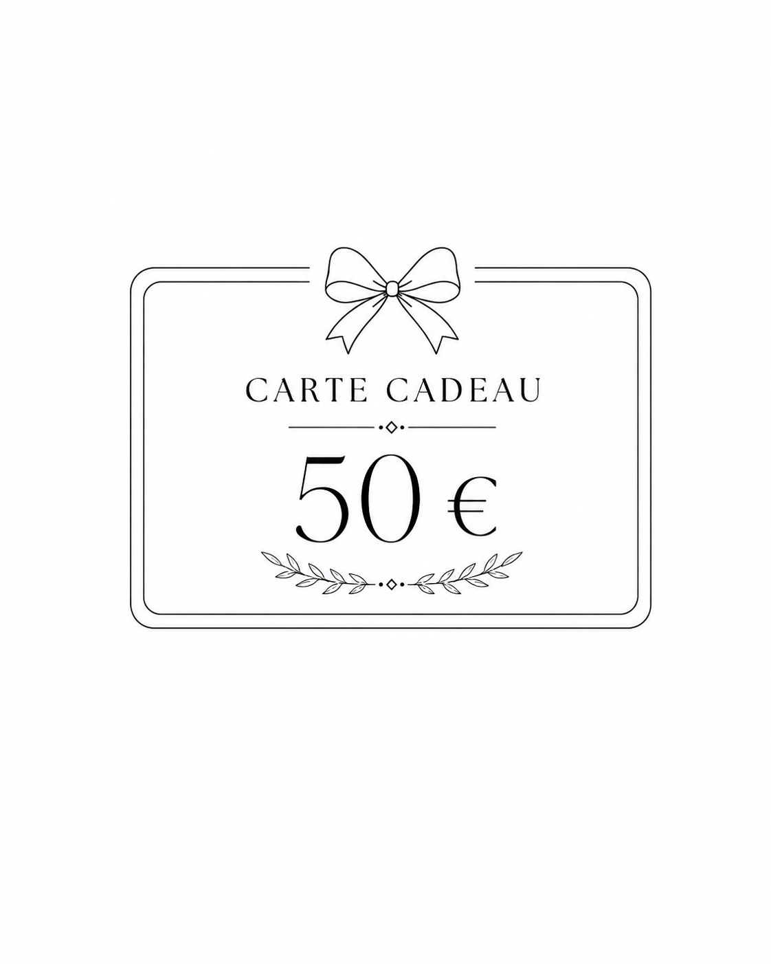 Carte-cadeau numérique SoPigalle 50 €