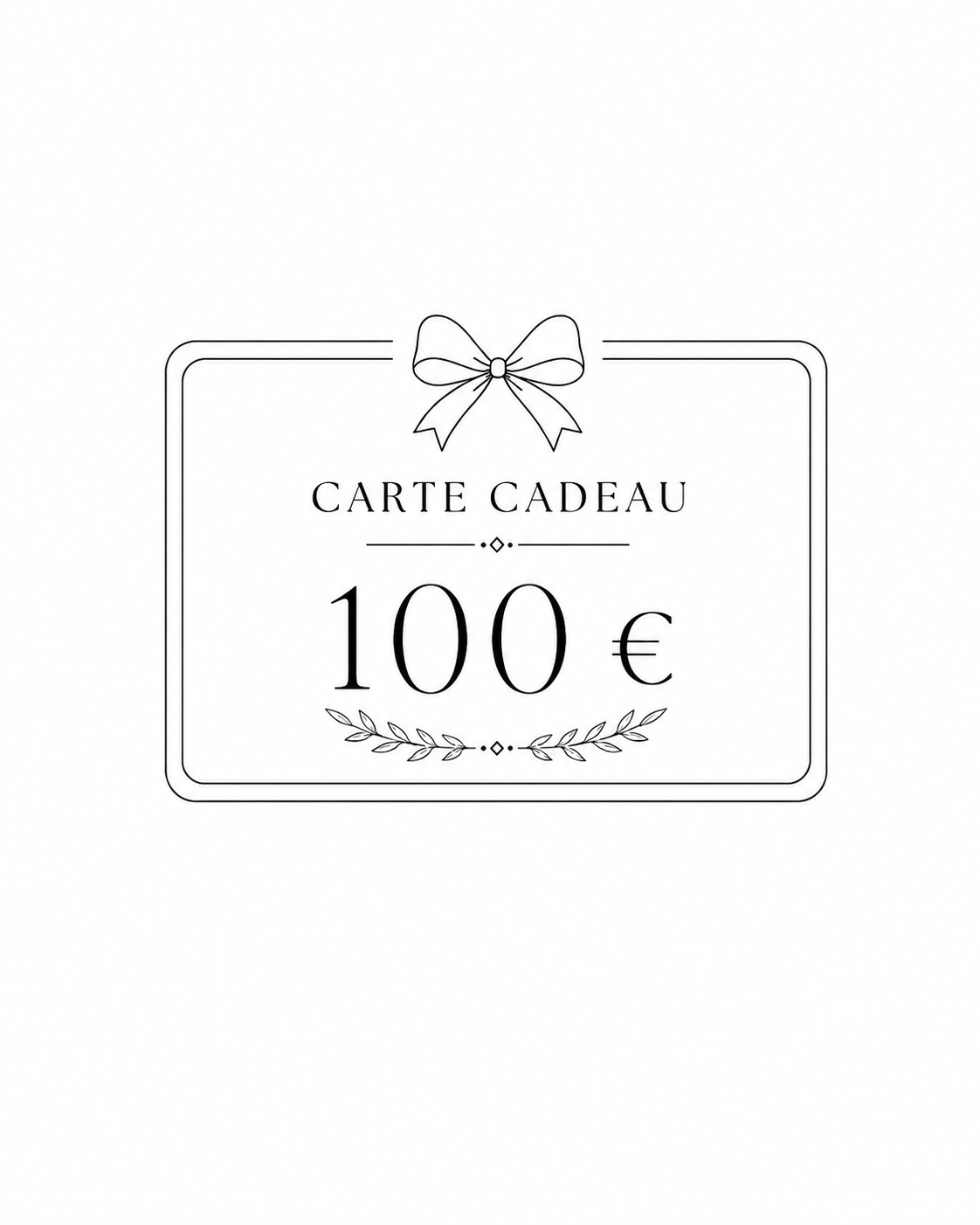 Carte-cadeau numérique SoPigalle 100 €