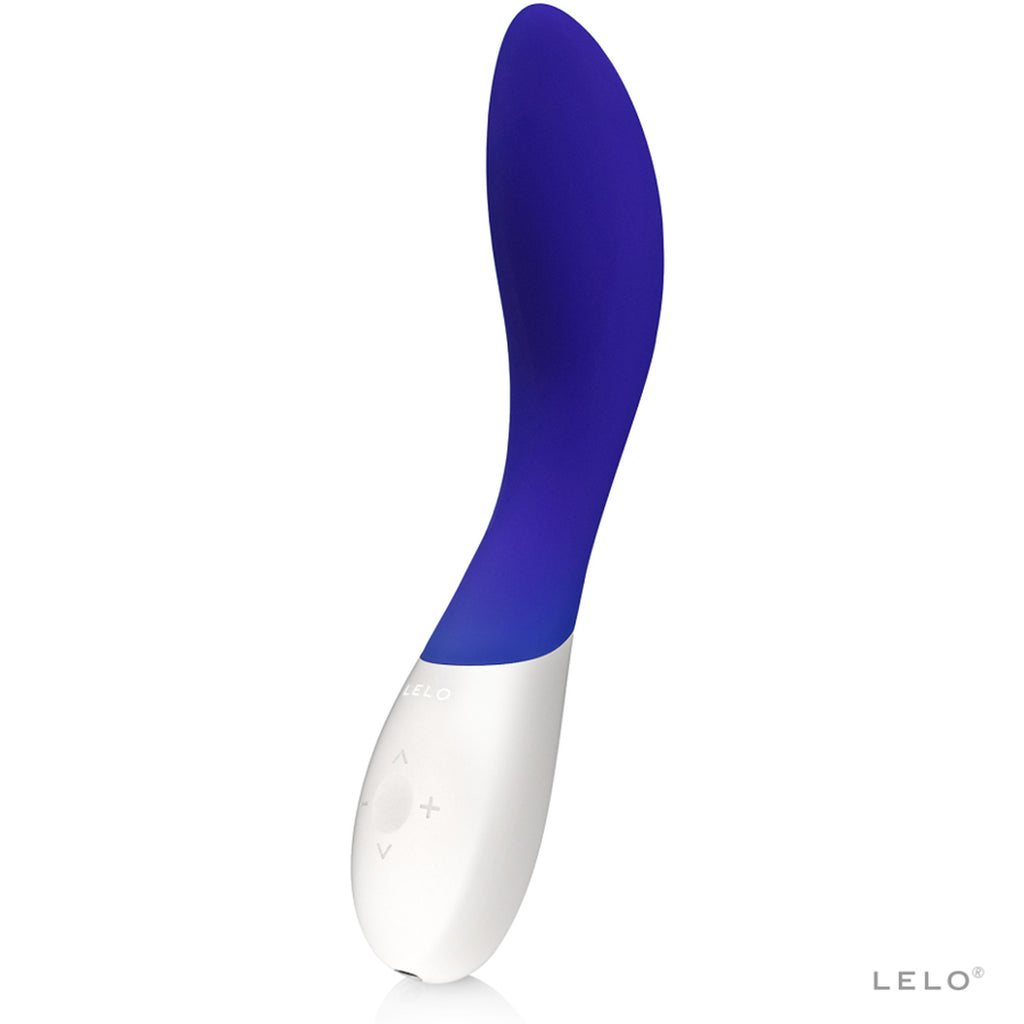 Vibromasseur point G LELO Mona Wave bleu nuit à tête basculante