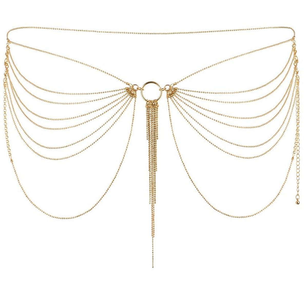 BIJOUX - MAGNIFIQUE BIJOU CHAÎNE MÉTAL POUR TAILLE DORÉE BIJOUX MAGNIFIQUE