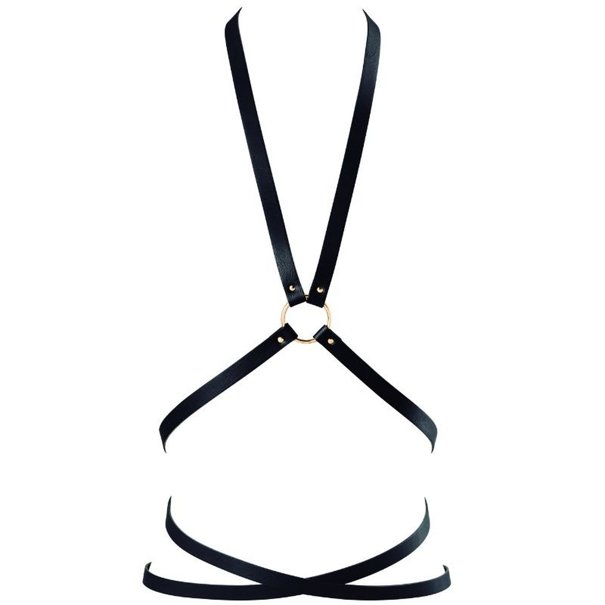 BIJOUX INDISCRETS MAZE - HARNAIS MULTI-VOIES NOIR BIJOUX MAZE