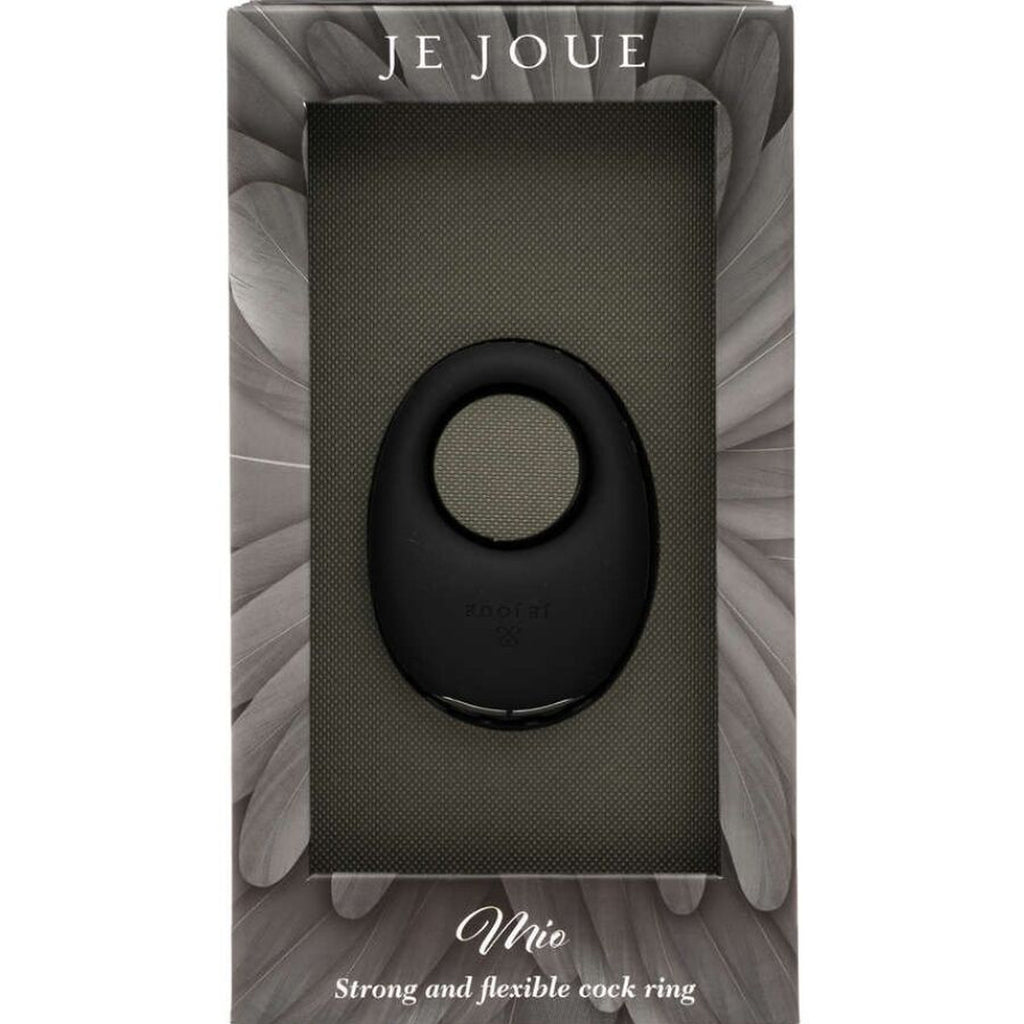 Je Joue Mio anneau vibrateur noir - photo produit 1