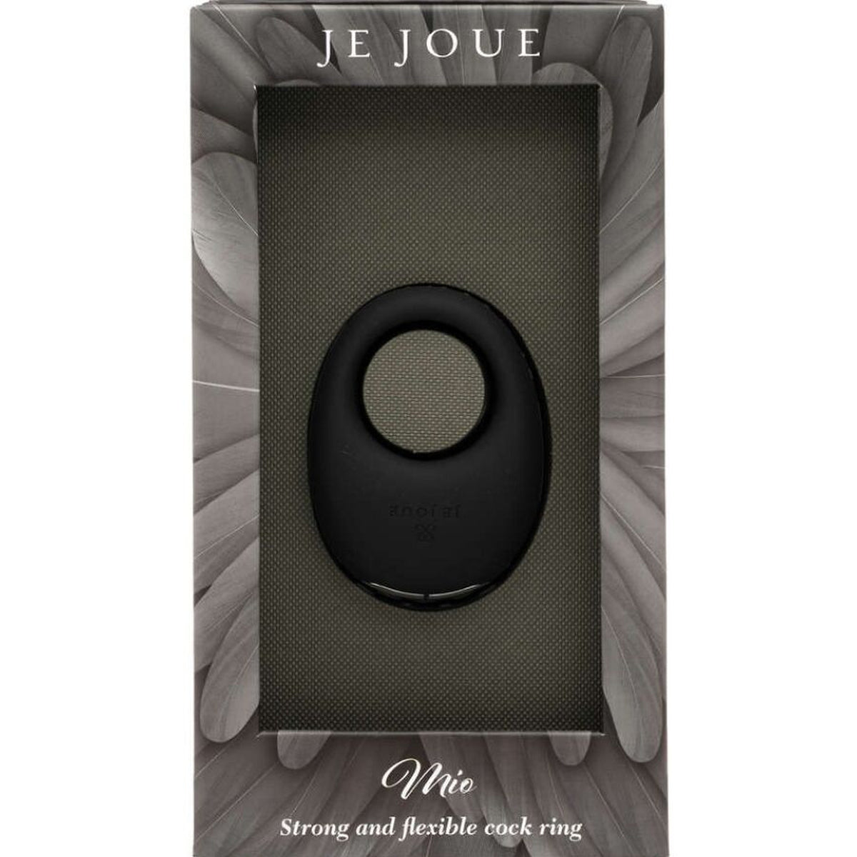 Je Joue Mio anneau vibrateur noir - photo produit 1