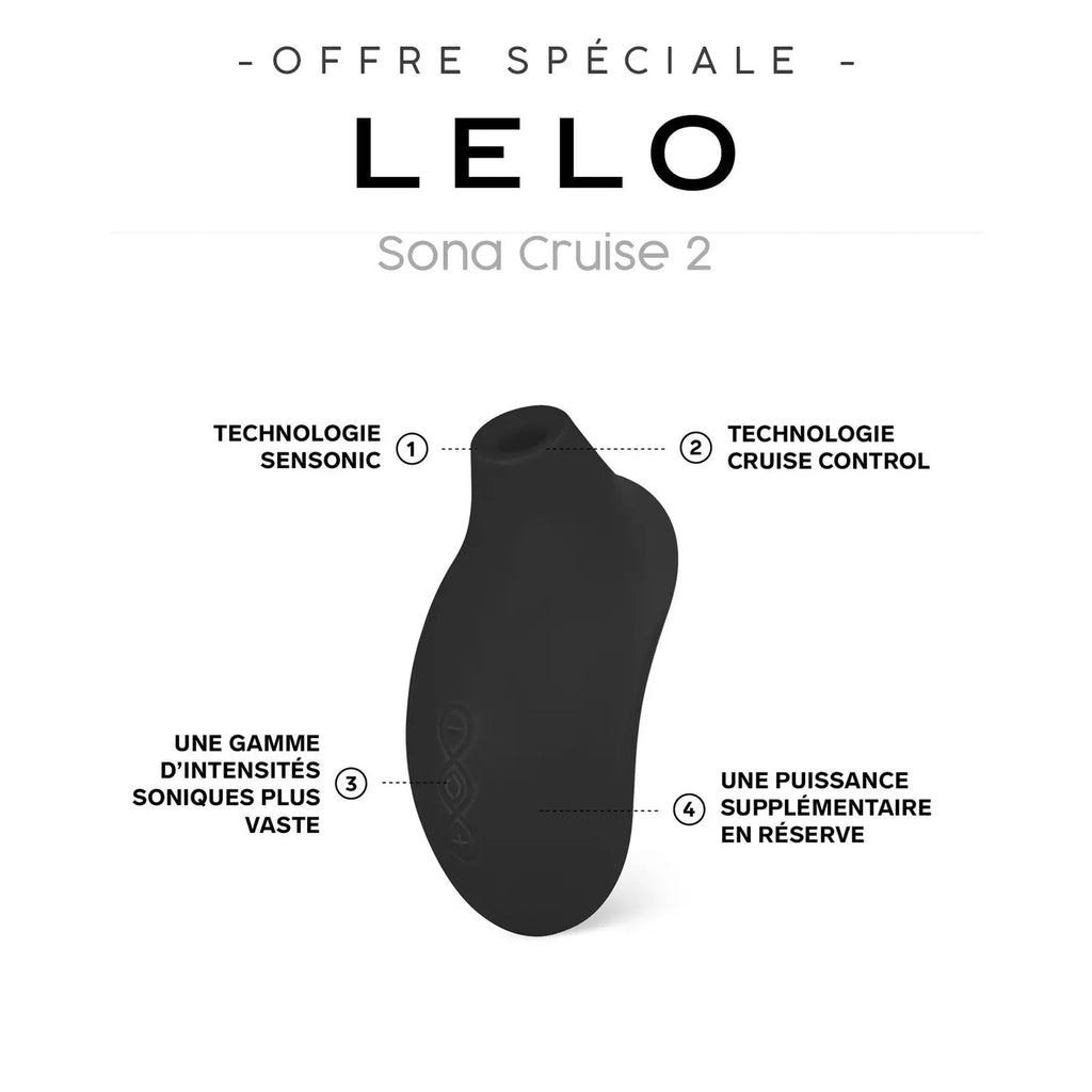 LELO Sona 2 Cruise noir – photo produit 5